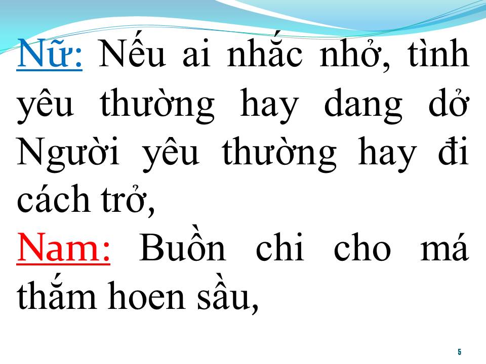 Lời bài hát NẾU AI CÓ HỎI (SONG CA)