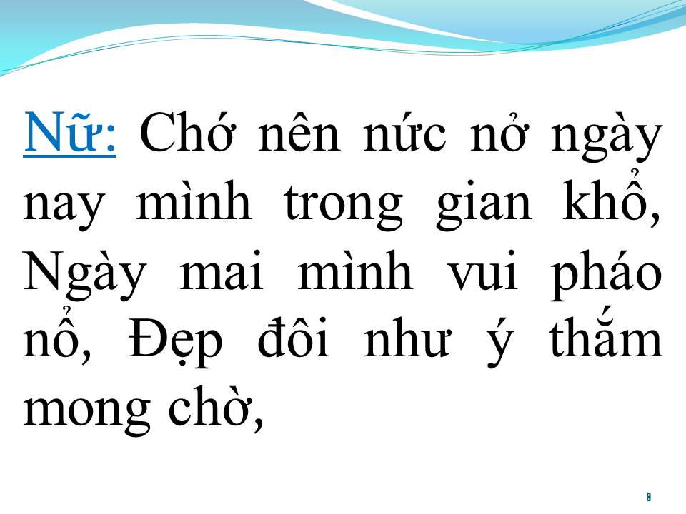 Lời bài hát NẾU AI CÓ HỎI (SONG CA)