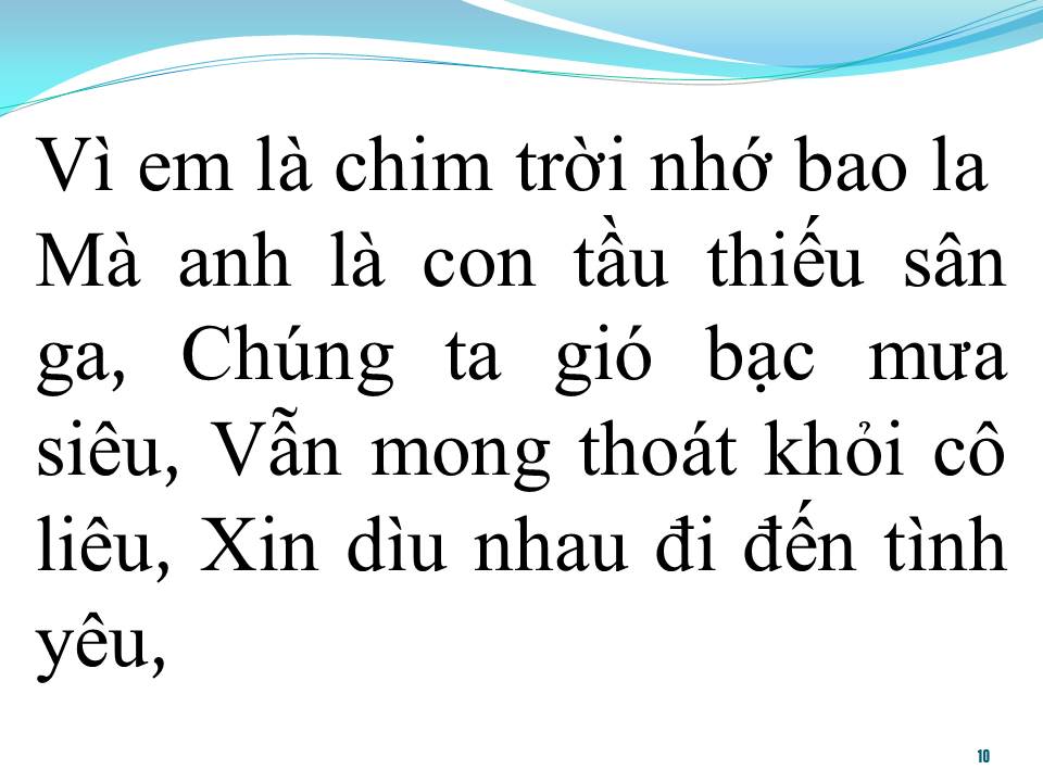 Lời bài hát XIN DÌU NHAU ĐẾN TÌNH YÊU