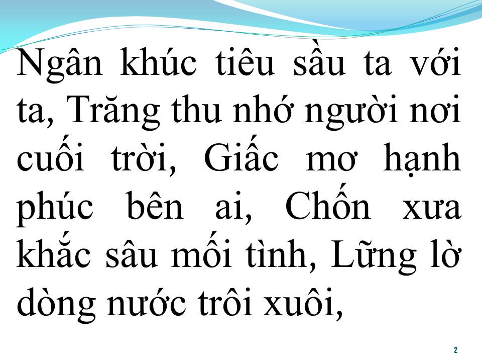Lời bài hát NGÂN KHÚC TIÊU SẦU (NỖI BUỒN ĐÊM ĐÔNG 2)