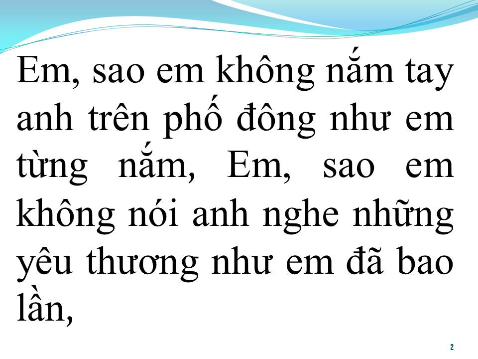 Lời bài hát GIÁ NHƯ