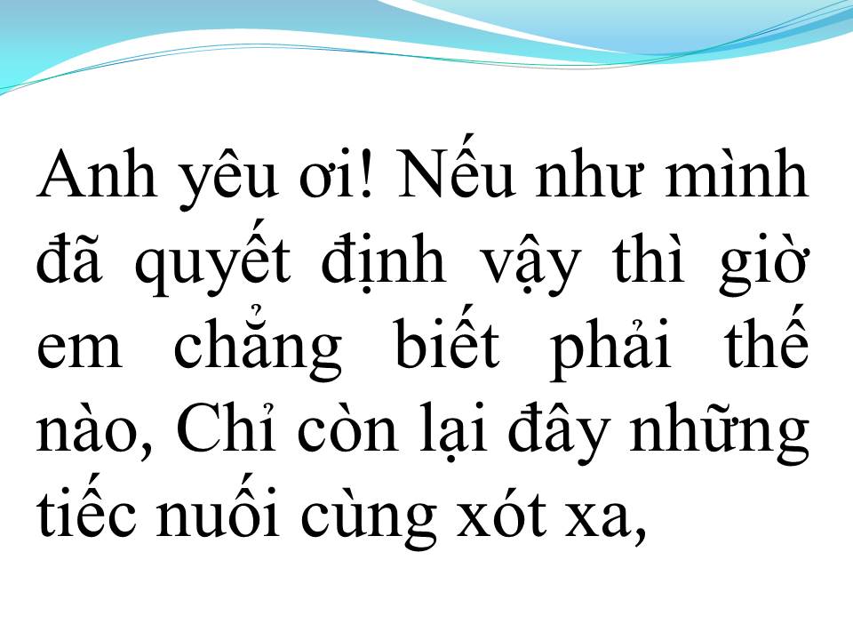 Lời bài hát DUYÊN MÌNH LỠ