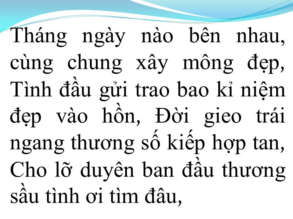 Lời bài hát MƯA BUỒN CHIỀU VẮNG EM