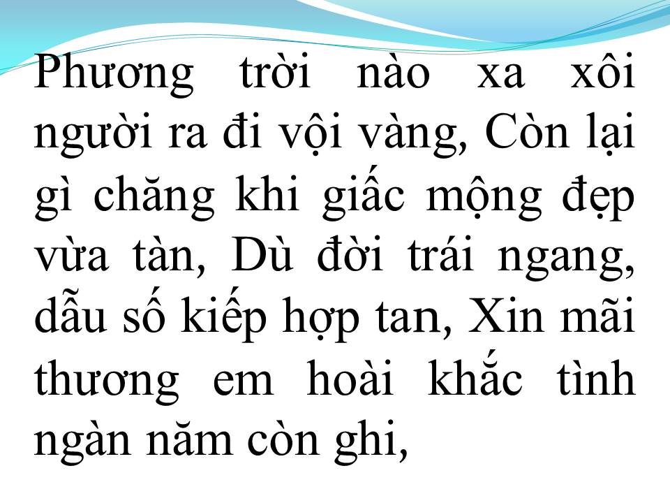 Lời bài hát MƯA BUỒN CHIỀU VẮNG EM