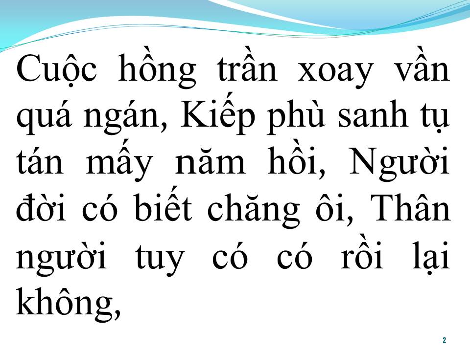 Lời bài hát MỘT KIẾP NGƯỜI