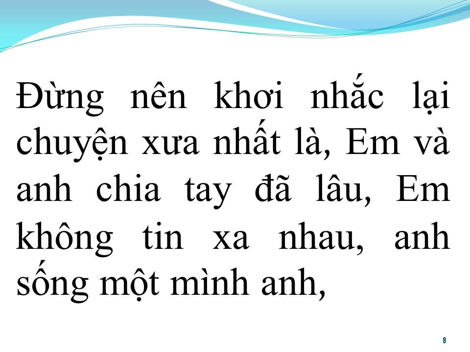 Lời bài hát YÊU TRÊN ĐẦU MÔI