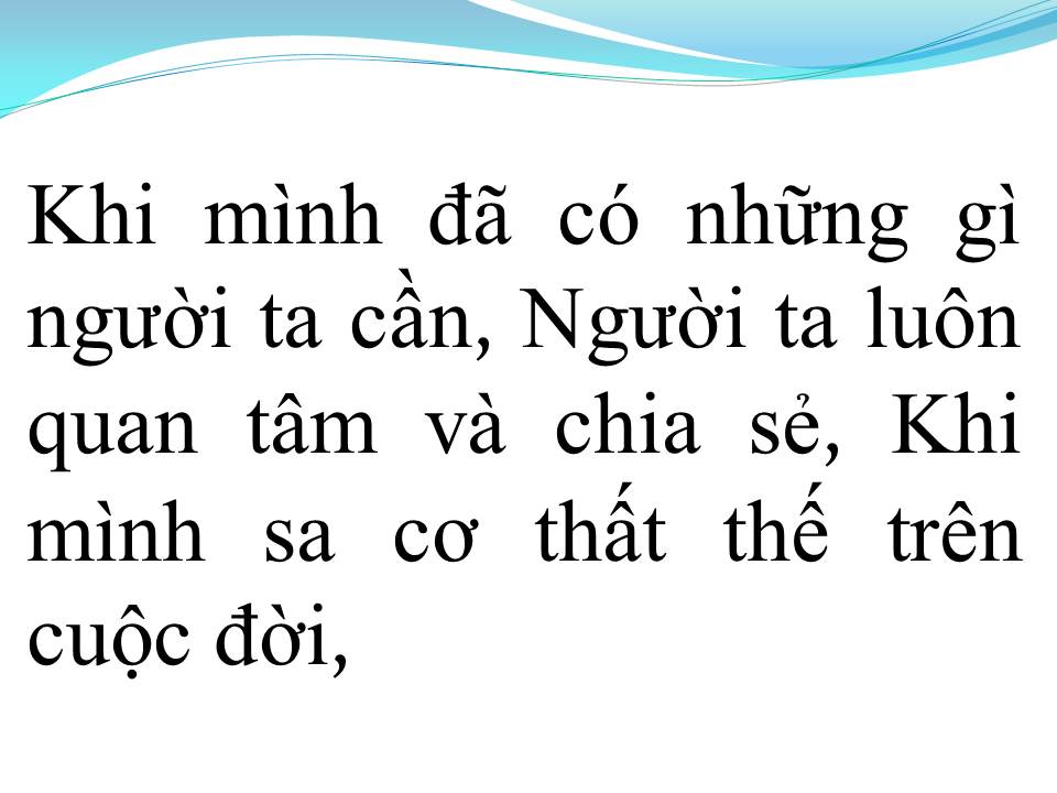 Lời bài hát ĐỜI LÀ THẾ THÔI