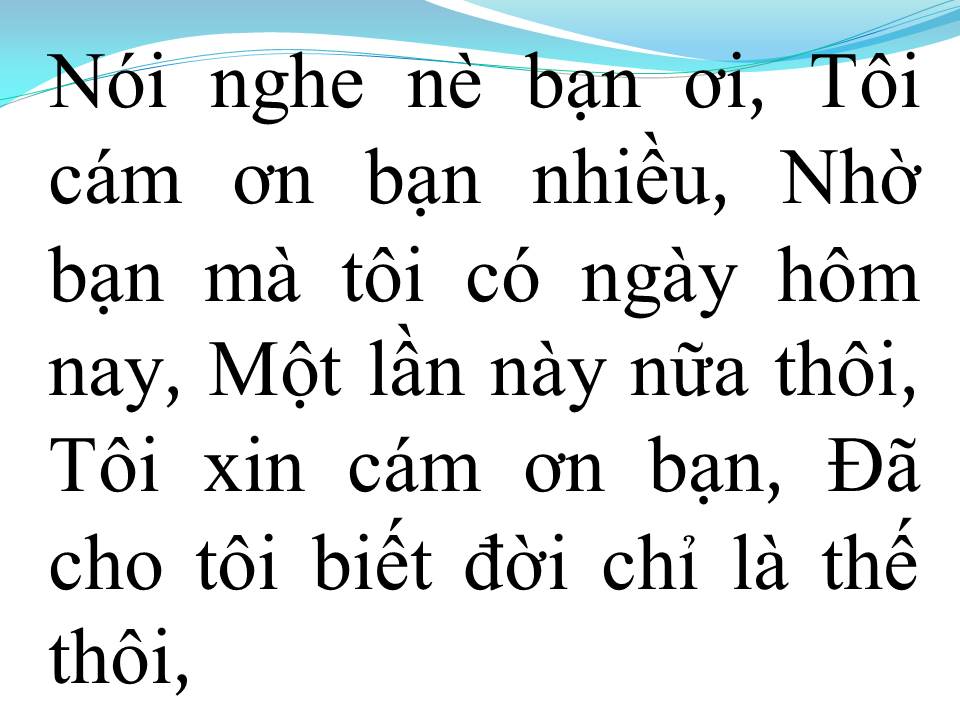 Lời bài hát ĐỜI LÀ THẾ THÔI