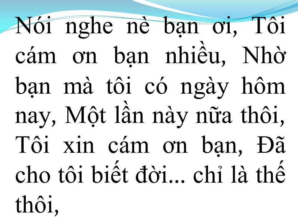 Lời bài hát ĐỜI LÀ THẾ THÔI