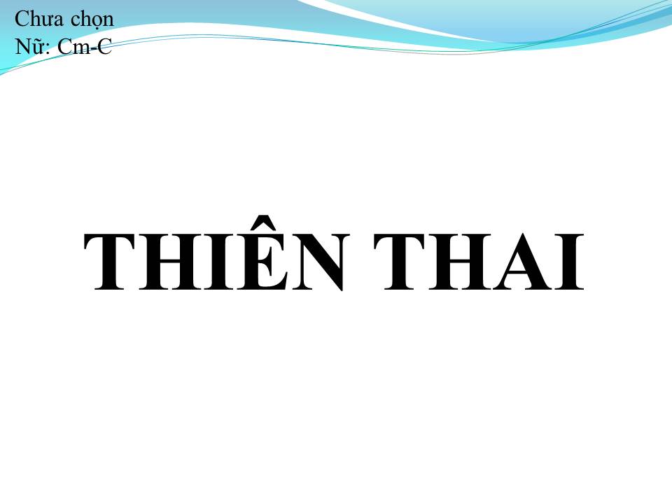 Lời bài hát THIÊN THAI