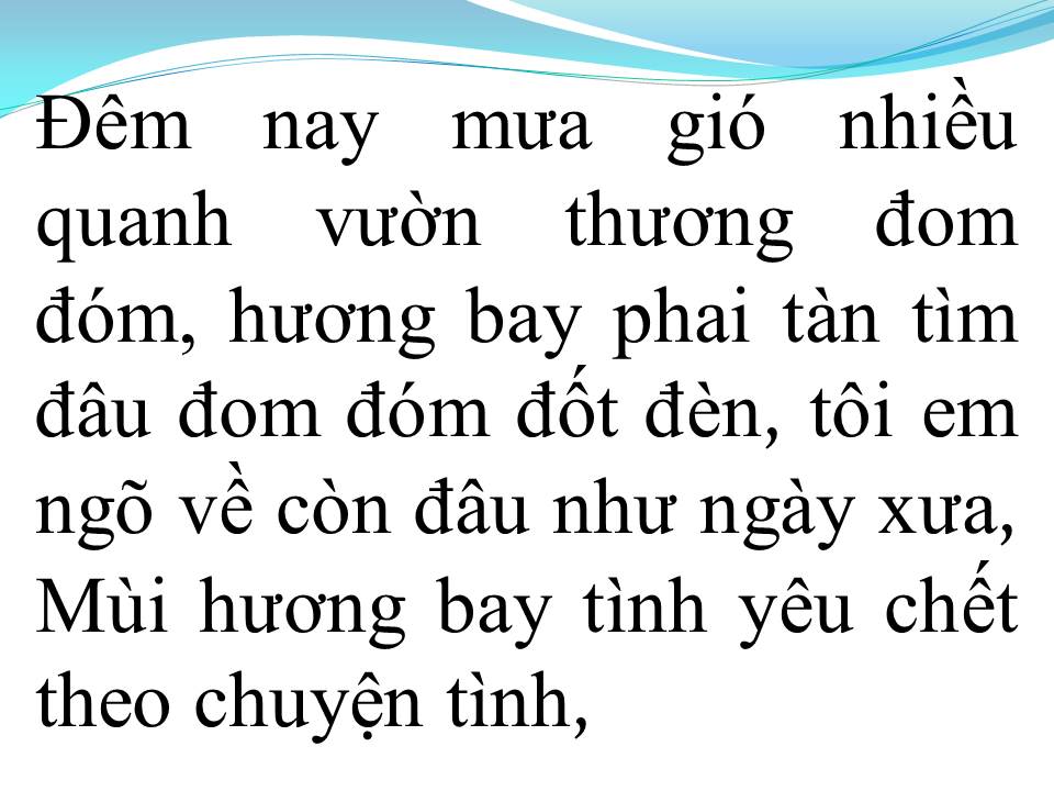 Lời bài hát HOA SỨ NHÀ NÀNG 2