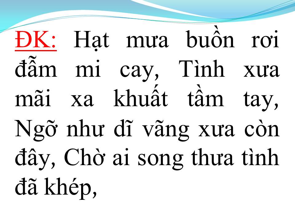 Lời bài hát AI LỠ YÊU AI