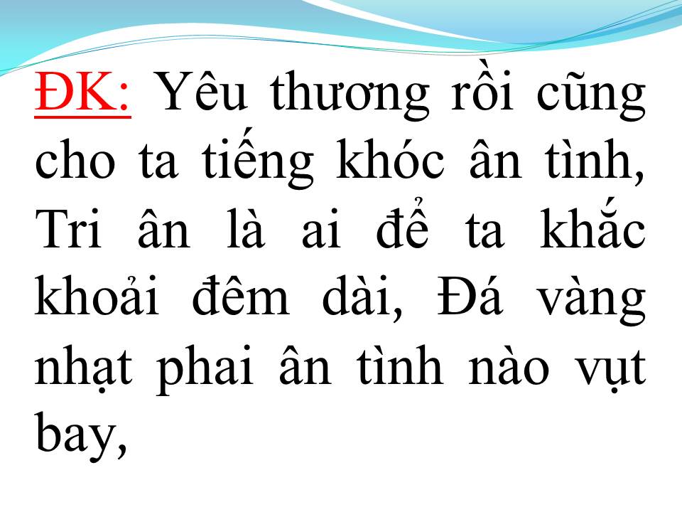 Lời bài hát ĐÊM SẦU ĐỜI