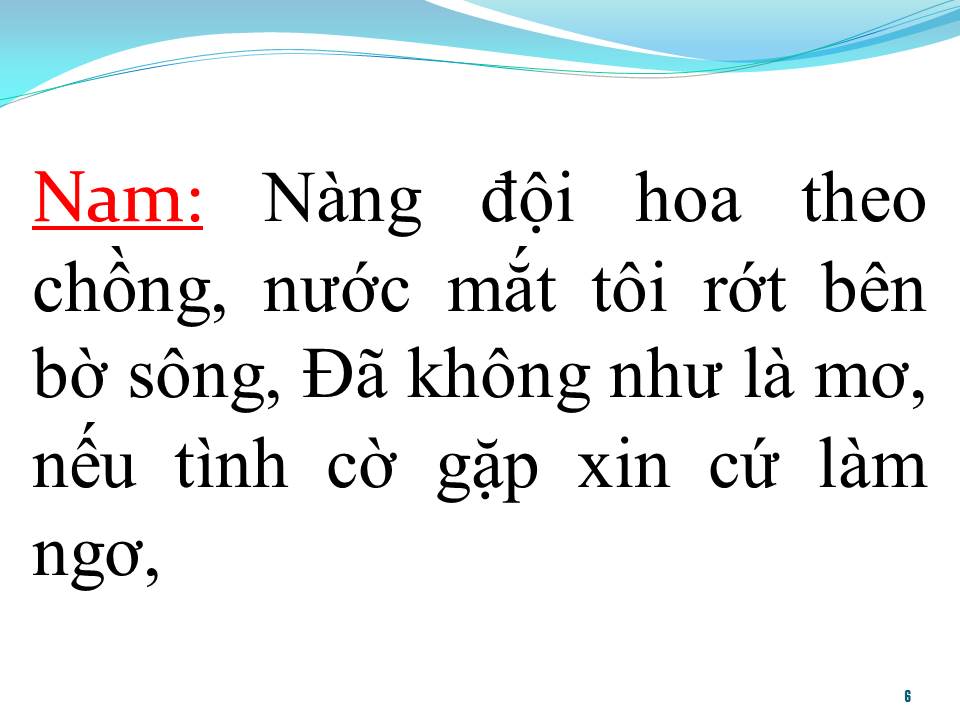 Lời bài hát GẶP NHAU LÀM NGƠ (SONG CA)