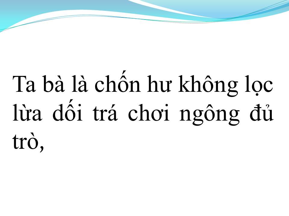 Lời bài hát TRÒ ĐÙA