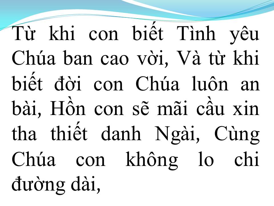 Lời bài hát LỜI THIÊNG