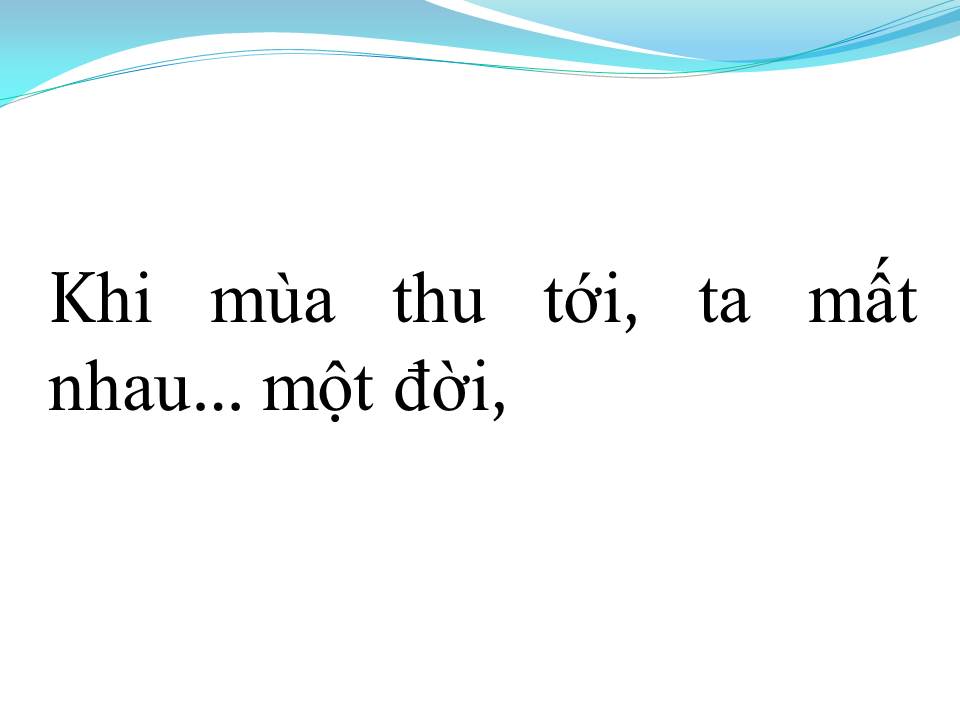 Lời bài hát NỖI ĐAU MUỘN MÀNG