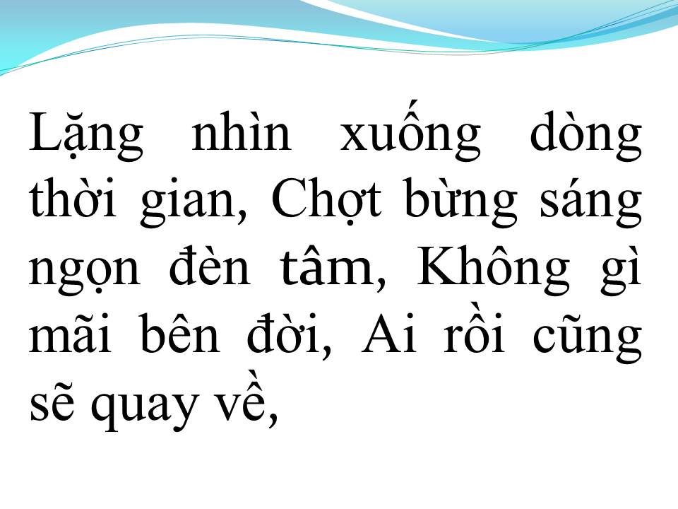 Lời bài hát CÁT BỤI VÔ THƯỜNG