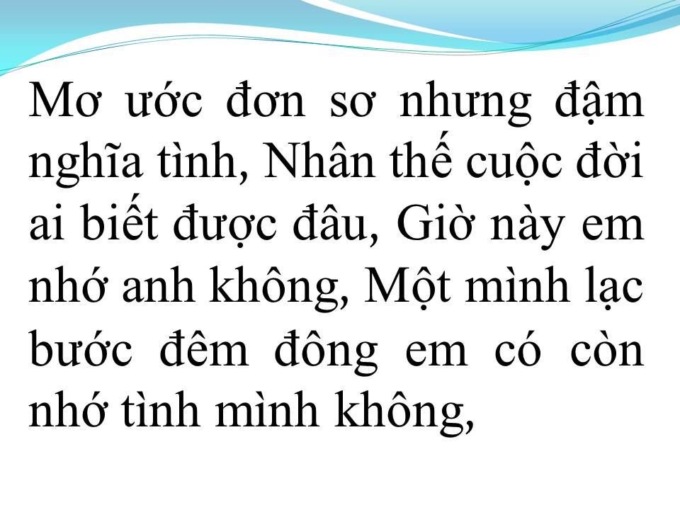 Lời bài hát HÌNH BÓNG NGƯỜI XƯA