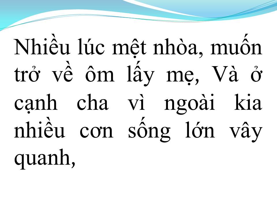 Lời bài hát MONG CHA MẸ AN VUI