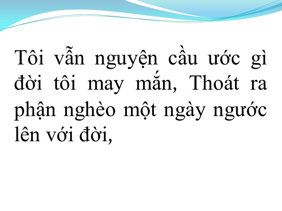 Lời bài hát CUỘC SỐNG KHÔNG TIỀN