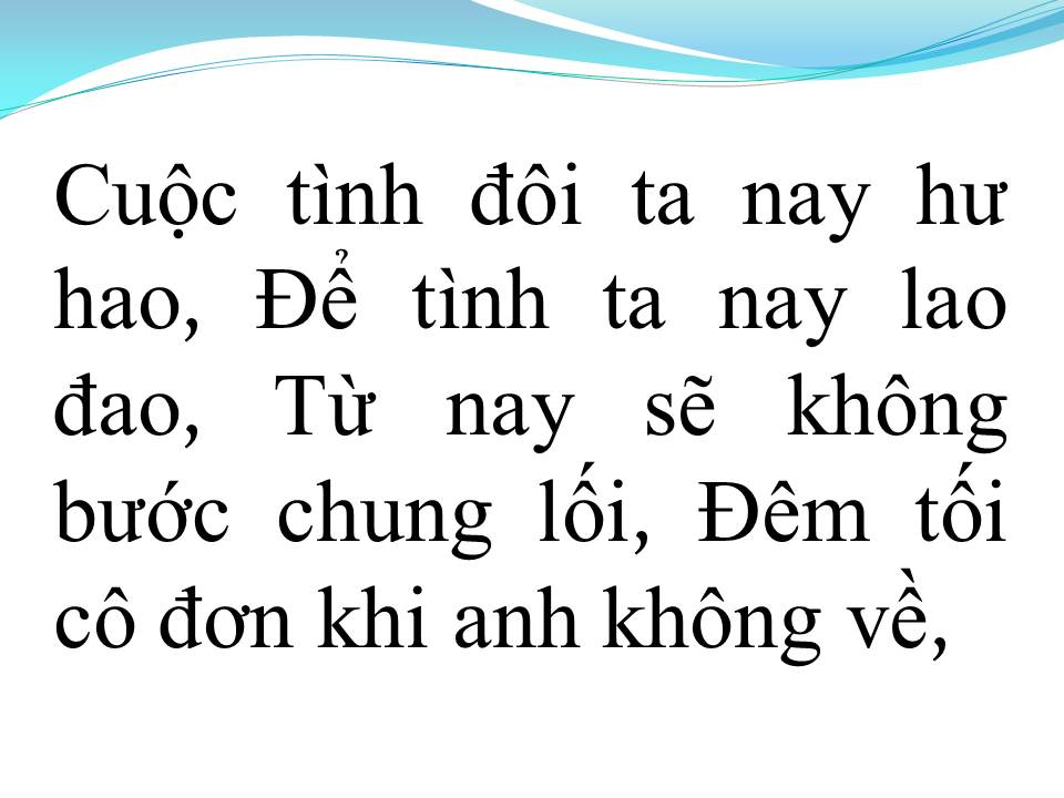 Lời bài hát CHỈ LÀM NHỚ THÊM