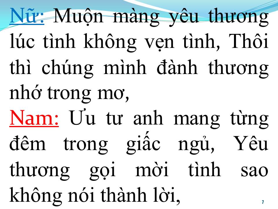 Lời bài hát TÌNH MUỘN (SONG CA)