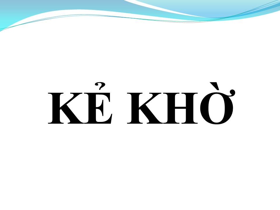 Lời bài hát KẺ KHỜ