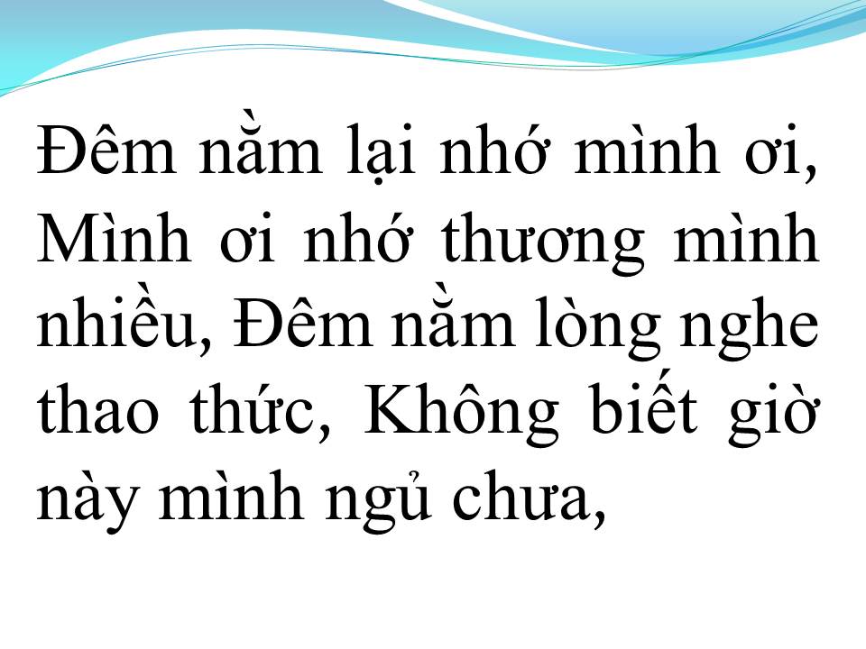 Lời bài hát THƯƠNG LẮM MÌNH ƠI