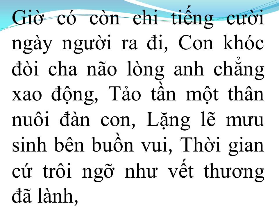 Lời bài hát GIÁ PHẢI TRẢ