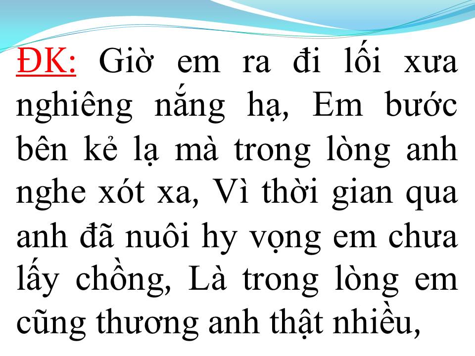 Lời bài hát BÀI THƠ TÌNH