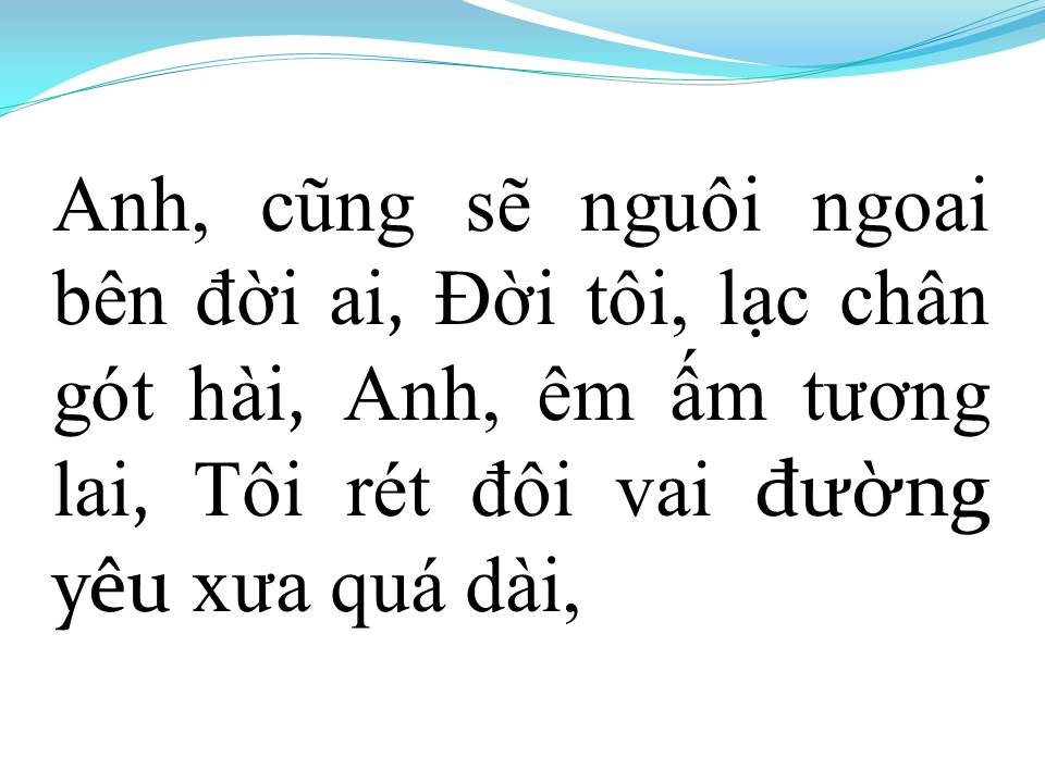 Lời bài hát CHIA TAY NHAU RỒI