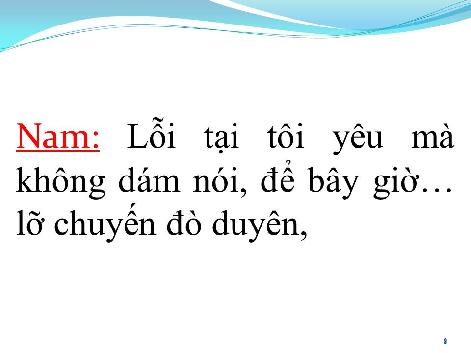 Lời bài hát LỠ CHUYẾN ĐÒ DUYÊN (SONG CA)