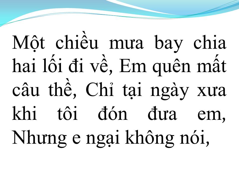 Lời bài hát KHI THUYỀN XA BẾN