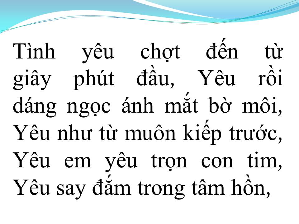 Lời bài hát MỘT NỮA ĐỜI TÔI