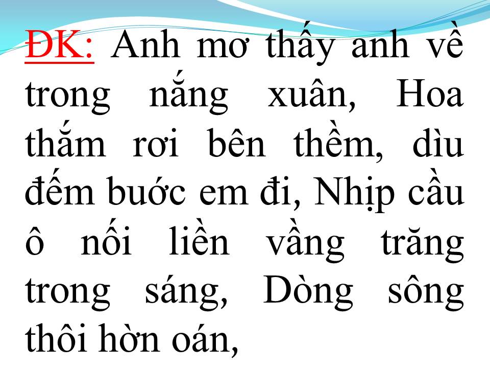 Lời bài hát GỬI VỀ EM