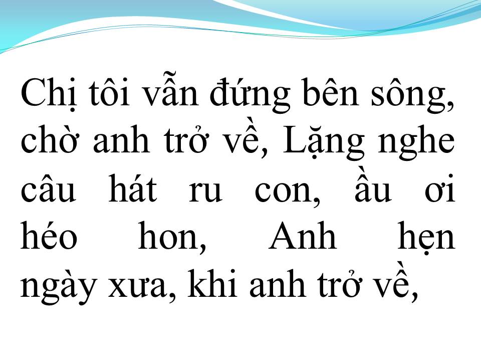 Lời bài hát THƯƠNG CHỊ TÔI