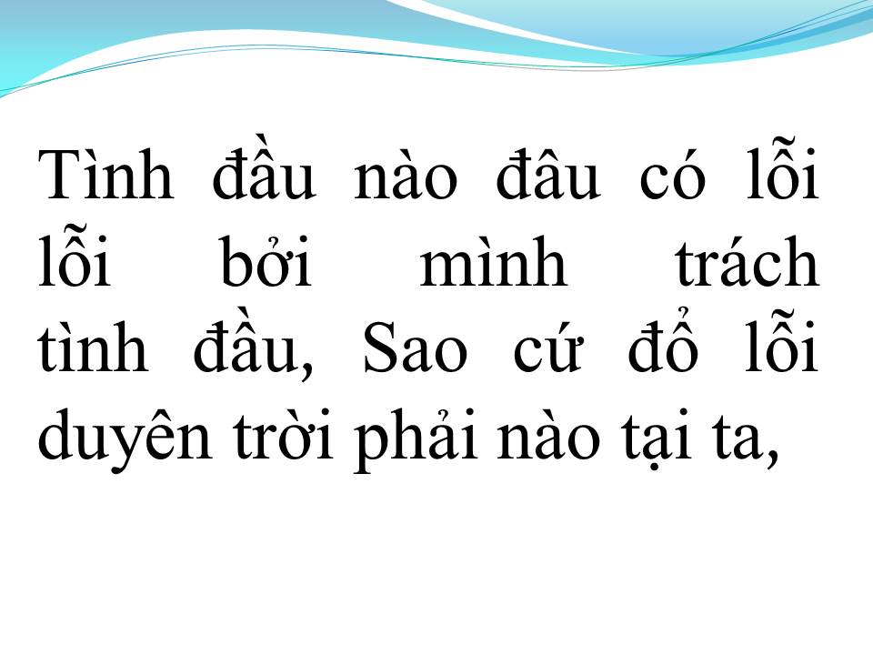 Lời bài hát NẾU TA BIẾT TRƯỚC