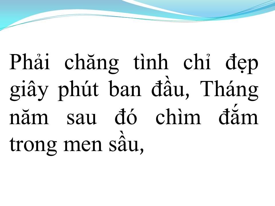 Lời bài hát NẾU TA BIẾT TRƯỚC