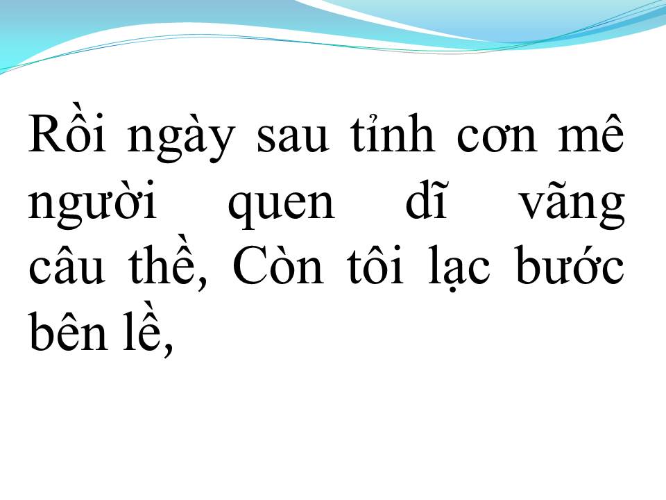 Lời bài hát NẾU TA BIẾT TRƯỚC