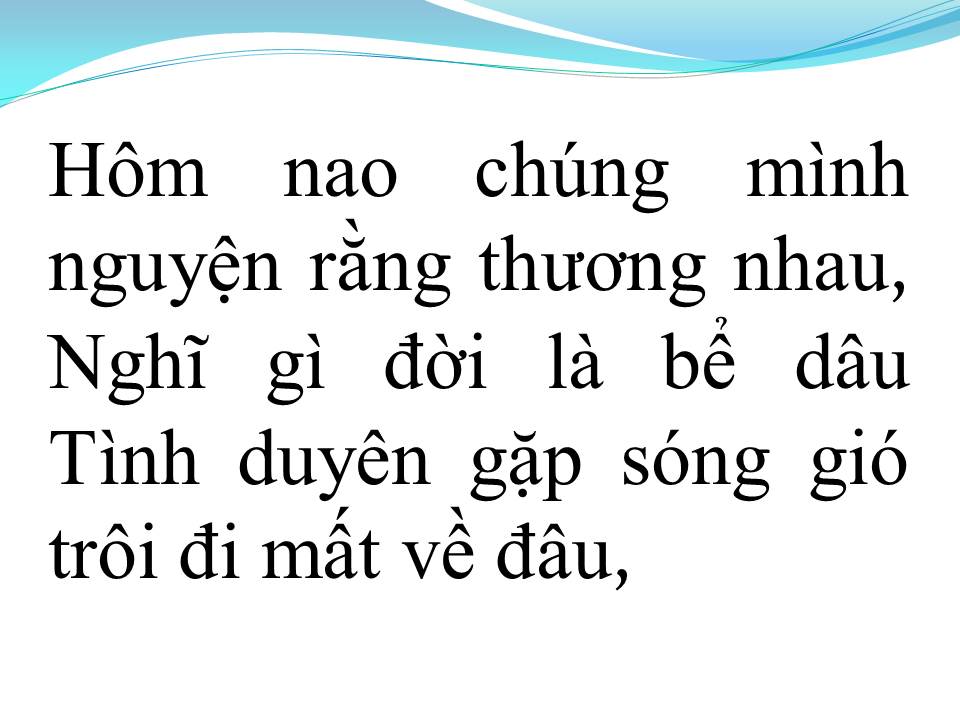 Lời bài hát NẾU MÌNH THƯƠNG NHAU