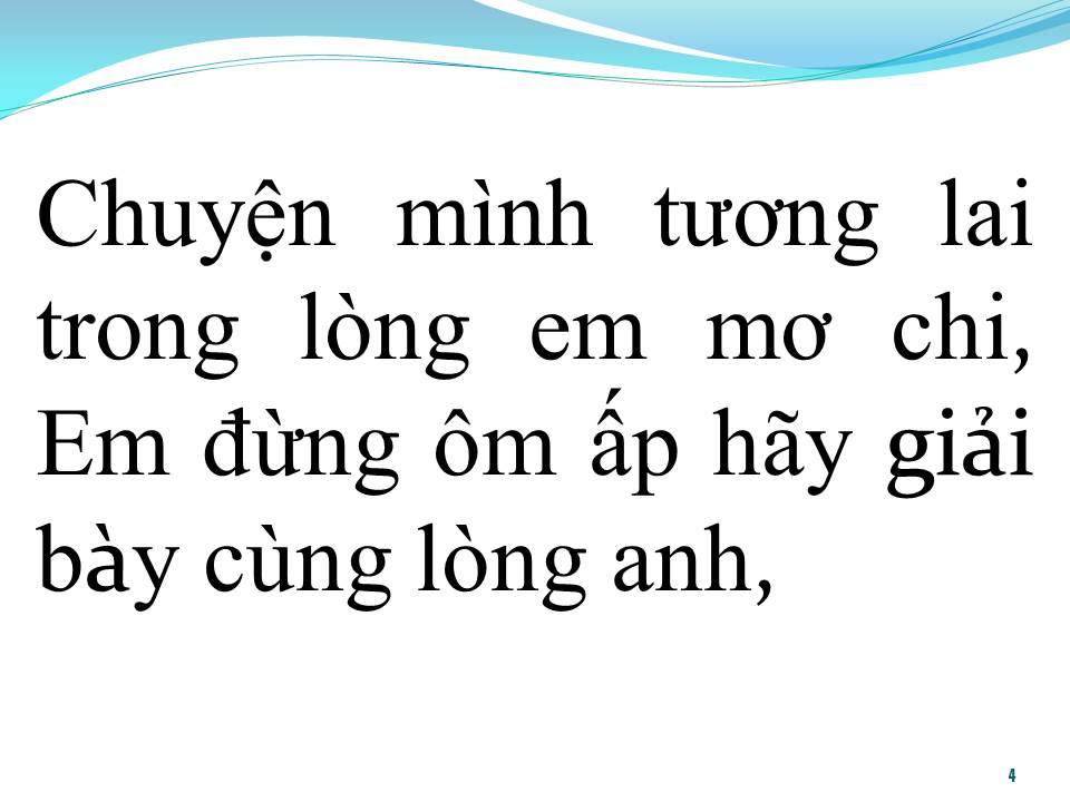 Lời bài hát ƯỚC MỘNG ĐÔI TA (SONG CA)
