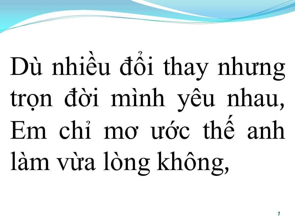 Lời bài hát ƯỚC MỘNG ĐÔI TA (SONG CA)
