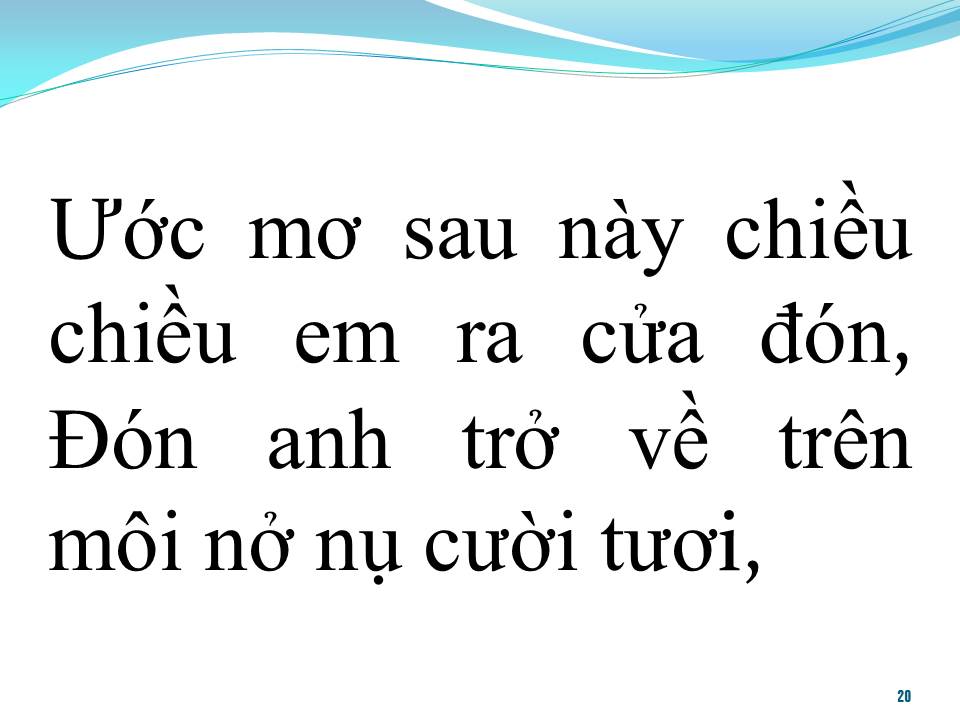 Lời bài hát ƯỚC MỘNG ĐÔI TA (SONG CA)