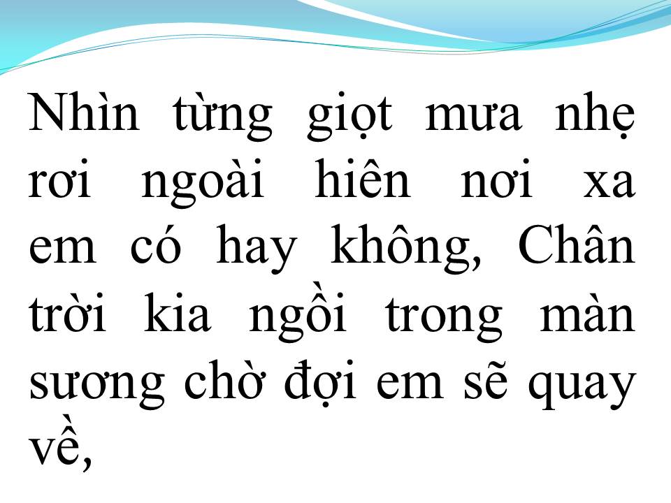 Lời bài hát CƠN MƠ BĂNG GIÁ