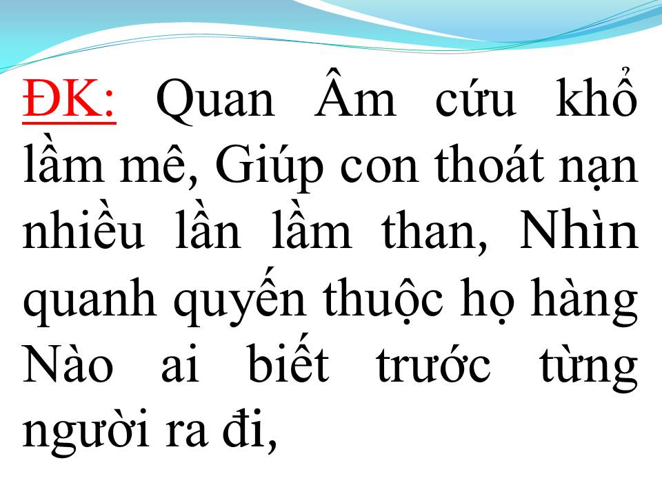 Lời bài hát ĐỜI LÀ CÕI TẠM