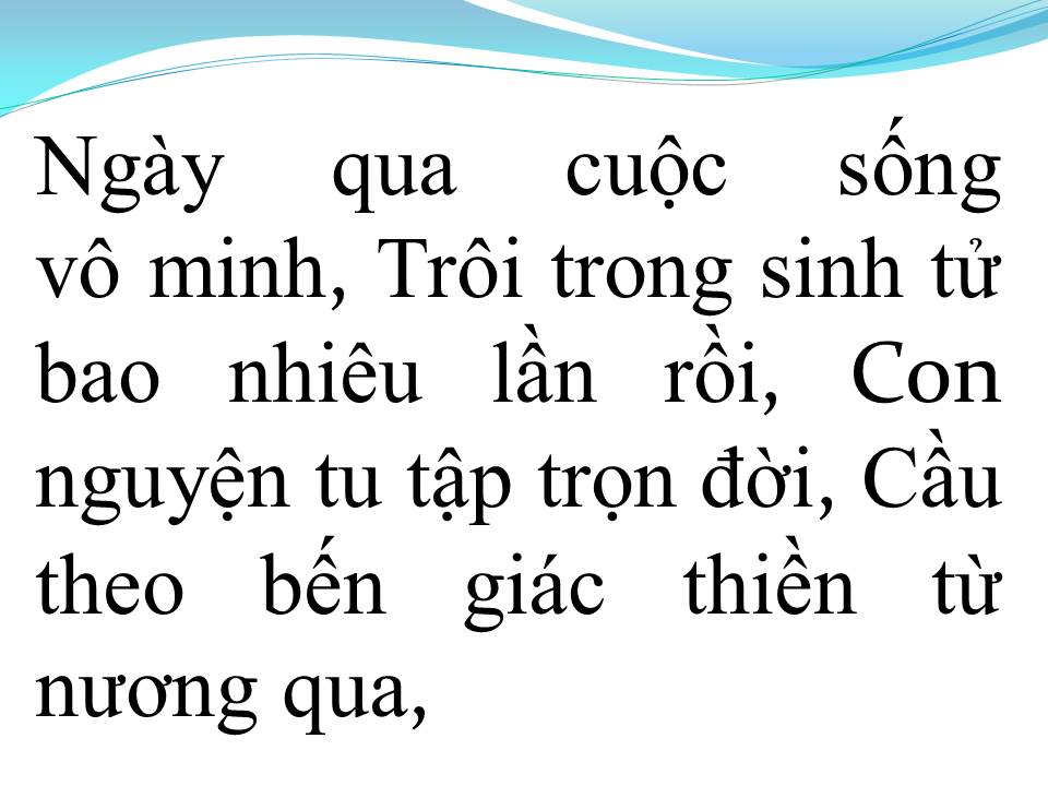 Lời bài hát ĐỜI LÀ CÕI TẠM
