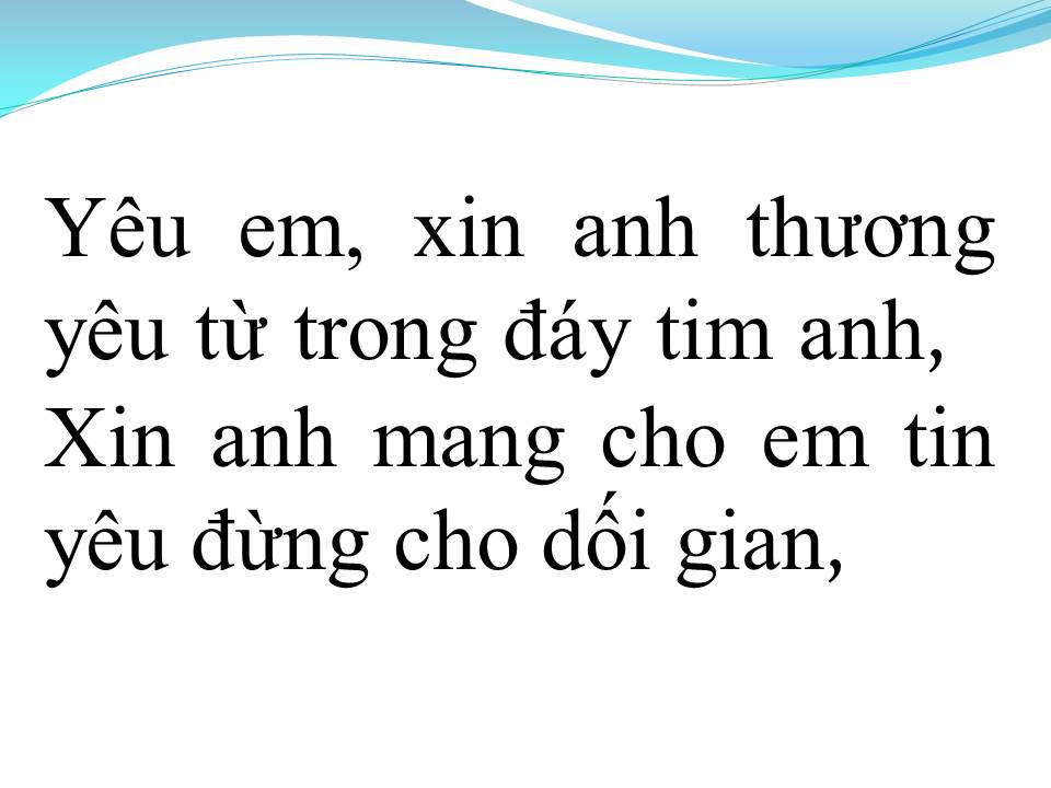Lời bài hát YÊU EM BẰNG CẢ TRÁI TIM