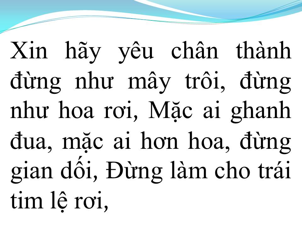 Lời bài hát YÊU EM BẰNG CẢ TRÁI TIM