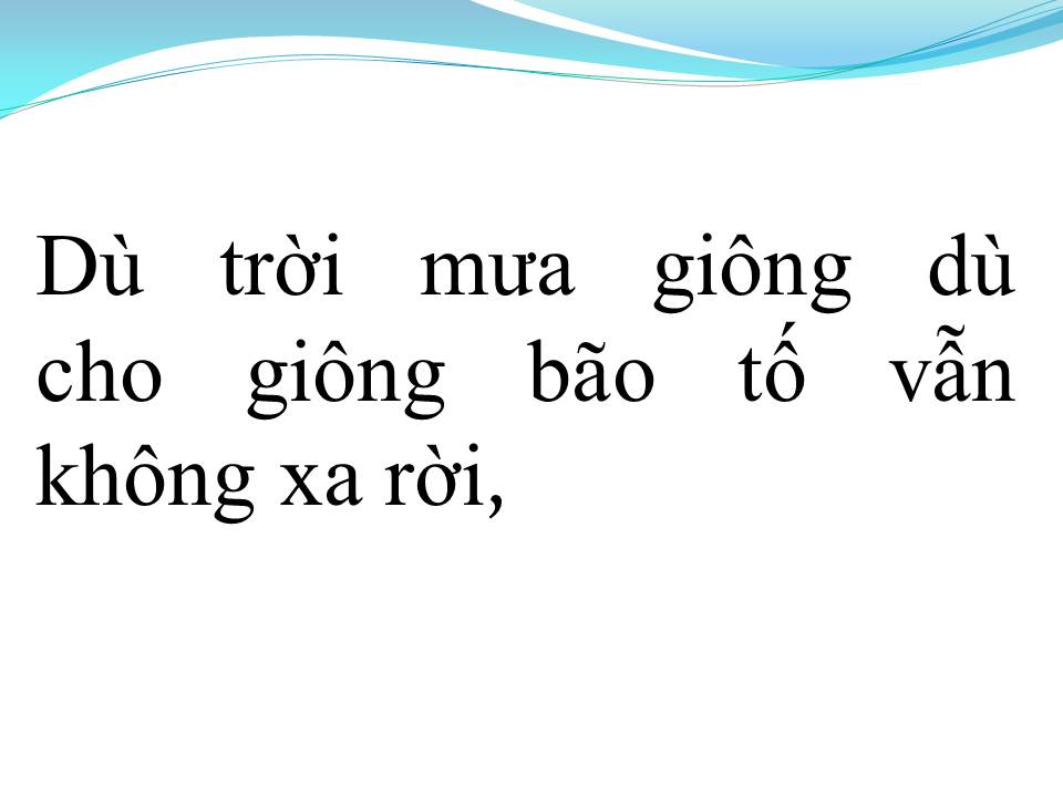 Lời bài hát CHUNG MỘT BẾN ĐÒ